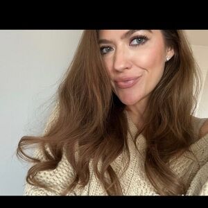 Oversized beige sweater